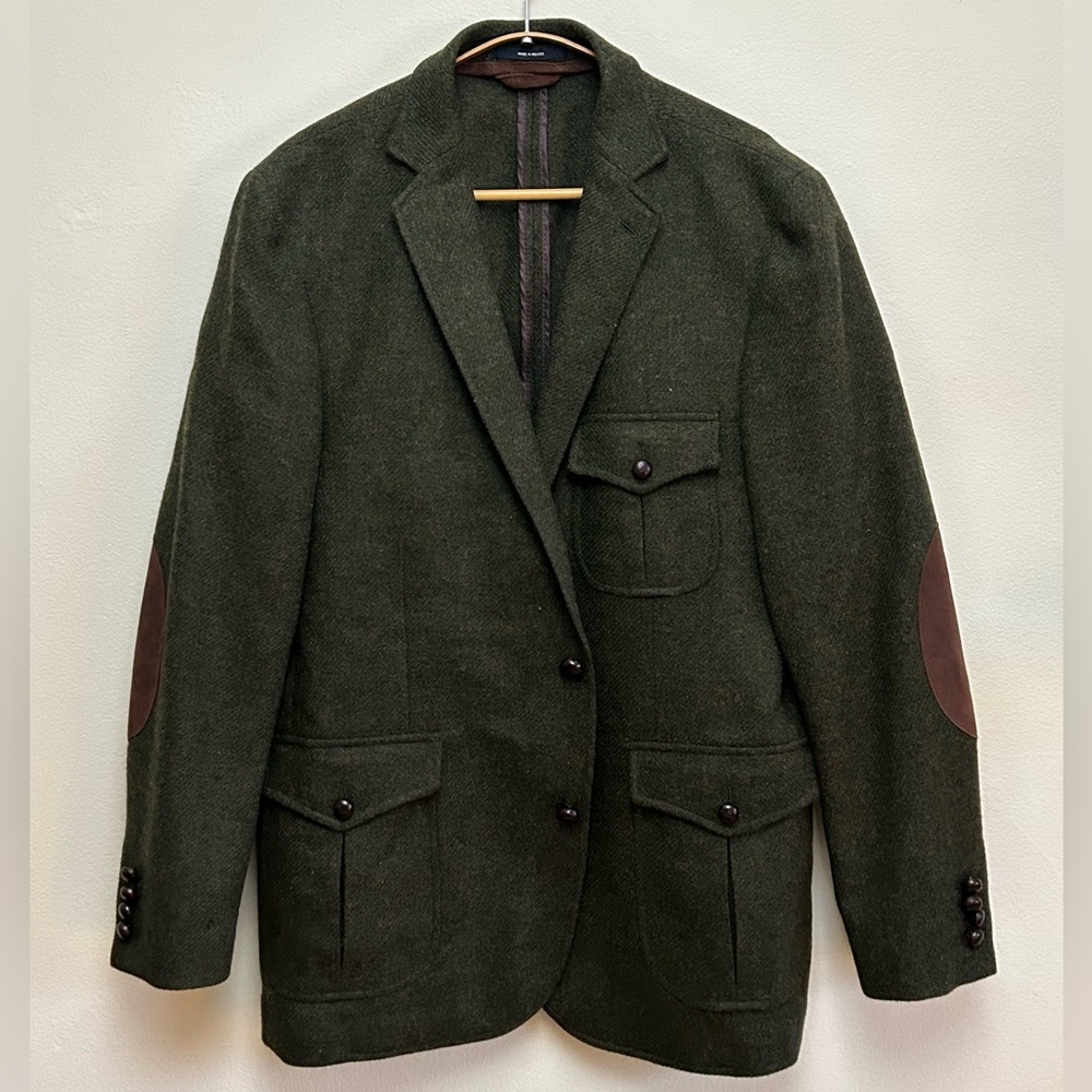 Moon Vintage Quality British Cloth Hunting
Jacket Tailored Fit Blazer Size 44R
